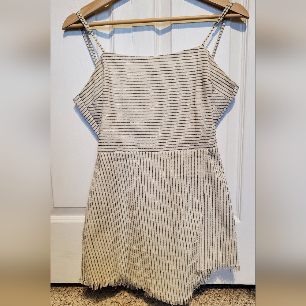 Leeli+Lou (Boutique) Striped Romper